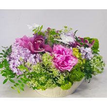 A szeretet kertjében - anyák napi virágtál